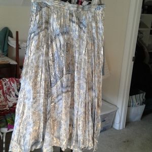 Soft Surroundings Sz L skirt